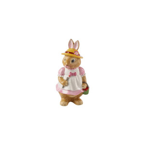 Villeroy Boch Bunny Tales Anna Large Cute Figurine For The Party Table Premium Porcelain Rosebrown 105 X 11 X 22 Cm Co