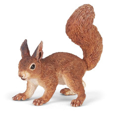 Papo Handpainted Figurine Wild Animal Kingdom Squirrel 50255 Collectible For Children Suitable For Boys And Girls