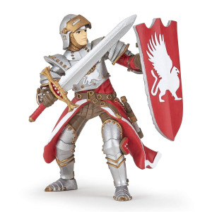 Papo Griffin Knight Red