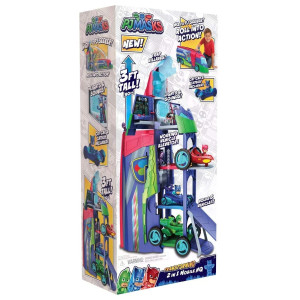 Pj Masks Transforming 2 In 1 Mobile Hq Kids Toys For Ages 3 Up By Just Play