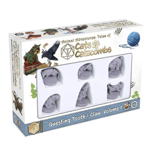 Steamforged games STEAAcc-001 D&D cats & catacombs Tooth & claw 1 Adventures game