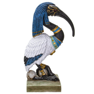 Pacific Giftware Ancient Egyptian God Thoth Flamingo Pose Resin Figurine