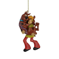 Jim Shore Scooby Doo Shaggy Holding Scooby Hanging Ornament 6007255