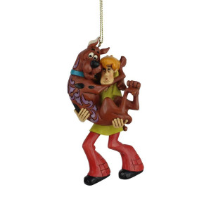 Jim Shore Scooby Doo Shaggy Holding Scooby Hanging Ornament 6007255