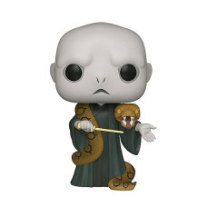 Funko Pop! Harry Potter: Harry Potter- 10" Voldemort With Nagini, Multicolor, Model:48037