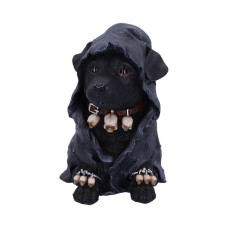 Nemesis Now Canine Cloaked Grim Reaper Dog Figurine Polyresin Black 17Cm