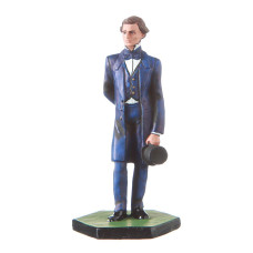 Danilasouvenirs Tin Soldier Usa Civil War Confederates Jefferson Davis Hand Painted Metal Sculpture Miniature Figurine 54Mm 5