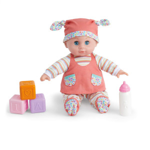 Kidoozie Cuddle N Care Baby Playset Soft Body Doll With Bottle And Pajamas For Children Ages 2 And Older 12 Inches Model G