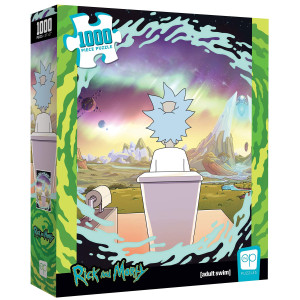 Usaopoly Rick And Morty Shy Pooper 1000 Piece Jigsaw Puzzle Officially Licensed Rick Morty Merchandise Collectible Puzzle