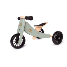 Kinderfeets Tinytot 2In1 Wooden Balance Bike And Tricycle Convert From Bike To Trike Adjustable Balance Bike For Kids And T