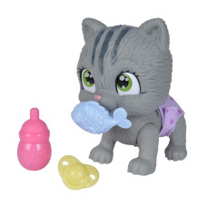 Simba Pamper Petz Cat For Children Aged 3 Drinking And Wetting Function Bunny Toy For Play With Surprise And Magic Paw