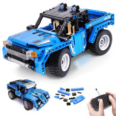 Vertoy Remote Control Building Kits Stem Toys For Boysgirls 612 Year Old Educational Construction Set For Pickup Truck Or Ra