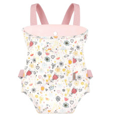 GAGAKU Rose Garden Baby Carrier - Soft Cotton, Adjustable Straps