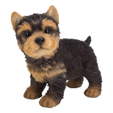 Pacific Trading Yorkshire Terrier Pup Standing Figurine Dog Puppy New