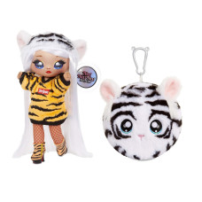 Na Na Na Surprise 2In1 Bianca Bengal Fashion Doll Plush Purse Series 4 Soft Wallet Bag Pouch Gifts For Kids Girls Key