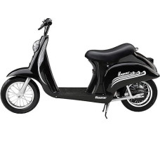 Razor Pocket Mod Miniature Euro-Style Electric Scooter - Vapor - FFP Vapor Black, 50 x 18 x 30