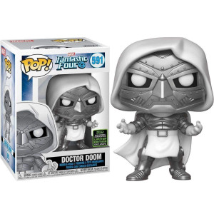 Funko Pop 591 Doctor Doom Fantastic Four Funsidega Limited Edition 2020 Spring Limited Edition