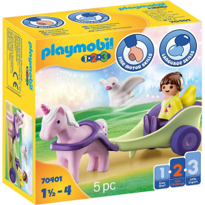 Playmobil 123 Unicorn Carriage With Fairy