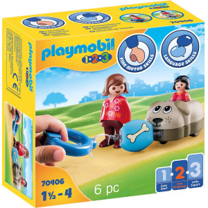 Playmobil 123 Hondentrein 70406Veelkleurig