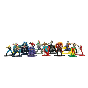 Jade Set Of 20 Dc Nano Figures Collectible Metal Figures Measuring 4 Cm 253255018 Assorted Colourmodel