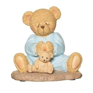 Roman 12469 Cherished Teddies Noah Boy Prayer Figure 275Inch Height