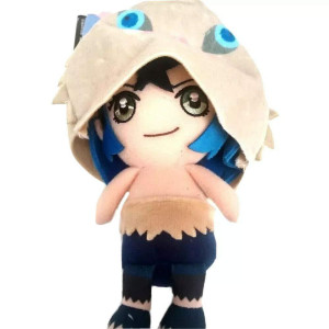 Bandai Demon Slayer Kimetsu No Yaiba Chibi Plush Inosuke Hashibira