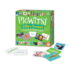 Mindware Picwits Silly Sweet Quick Wit Card Game Quick 30Minute Game Play Ages 5 And Up