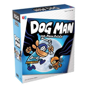 University Games Dog Man And Cat Kid 100Piece Puzzle 14 Inch By 19 Inch Puzzle Of Dav Pilkey S Crime Fighting Duo Contains