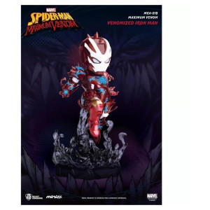 Beast Kingdom Marvel Maximum Venom Venomized Iron Man Mea018 Mini Egg Attack Figure Multicolor