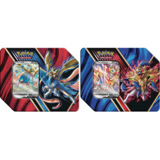 Get Both Tins Pokemon Legends Of Galar Booster Packs Tin Sets Zacian V Zamazenta V