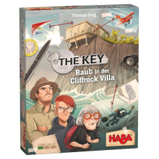 Haba 305543 The Key Theft In Cliffrock Villa An Investigation Game For 1 To 4 Clever Detectives Ages 8 And Up English Instruc