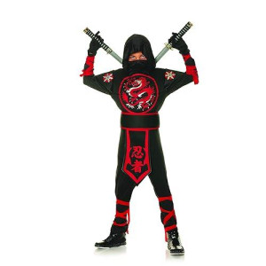 Underwraps Baby Children'S Dragon Ninja Costume, Black, Large