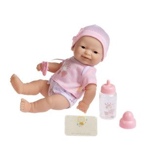 Jc Toys La Newborn Nursery 7 Piece Doll Gift Set 12 Lifelike Asian Doll With Accessories Purple Ages 2 18346