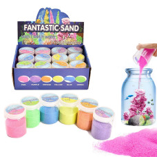 12 Pack Magic Sand 4Lbs Atlantis Sand Fantastic Sand Never Gets Wet Magic Sand Amazing Hydrophobic Space Sandcolored Play