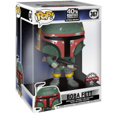 Funko Pop Star Wars 40Th Anniversary The Empire Strikes Back 367 Boba Fett 10 Inch Exclusive