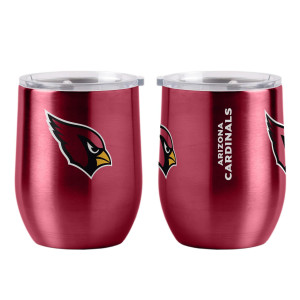 Boelter Brands Nfl Arizona Cardinals Drink Tumbler Steel 16 Curved Team Colors One Size