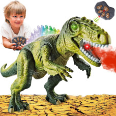 Dinosaur Toys For 3 Year Old Boysremote Control Dinosaur Toys For Kids 35 Walking With Lightroaring Sounds And Shaking Head R