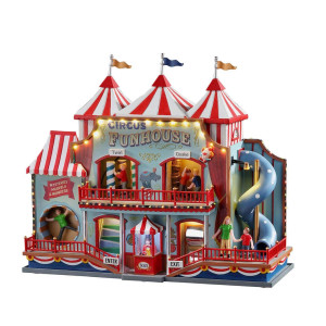 Lemax Circus Funhouse With 45V Adaptor 05616