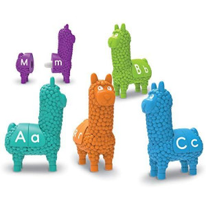 Learning Resources Snapnlearn Llamas 26 Pieces Ages 18 Months Toddler Learning Toys Alphabet Learning Toys For Toddlers P