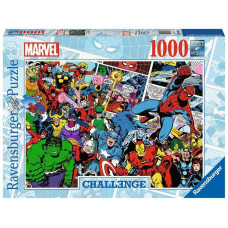 Ravensburger Marvel Avengers Challenge Puzzle 1000 Piece Jigsaw Puzzles For Adults Kids Age 12 Years Up