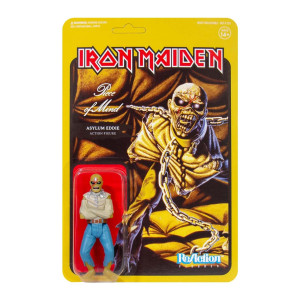 Super7 Iron Maiden Piece Of Mind Asylum Eddie Reaction Figure Multicolor