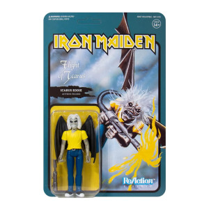 Super7 Iron Maiden Flight Of Icarus Eddie Reaction Figure Multicolor