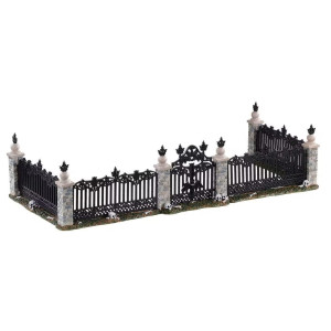 Lemax Village Collection Bat Fence Gate 04713