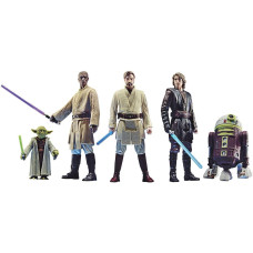 Star Wars Celebrate The Saga Toys Jedi Order Action Figure Set 375Inchscale Collectible Figures 5Pack Toys For Kids Ages 4