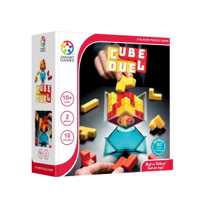 Smart Games Cube Duel 2 Player Puzzle Game Bonus 80 Challenges For 1 Player 10 Years