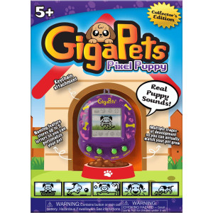 Giga Pets Puppy Dog Toy - Collector’s Edition, Glossy Purple