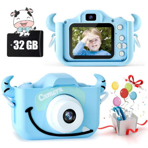 Kids Camera Christmas Birthday Festival Gifts For Girls Or Boys Aged 312 Years Old Kids Digital Camera For Kids Selfie With V