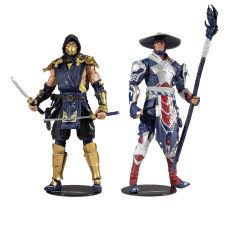 Mcfarlane Toys Mortal Kombat Scorpion And Raiden 7 Action Figure Multipack