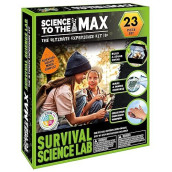Be Amazing! Toys Survival Science Lab - Survival Kit For Kids - Educational Survival Camping Gear Experiments For Boys And Girls - Make Your Own Compass Survival Tool - Science Kits For Kids - Ages 8+