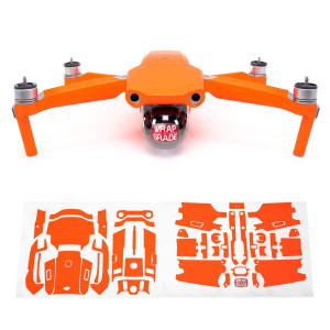 Wrapgrade Main Unit Skin Compatible With Dji Mavic Air 2 Neon Orange